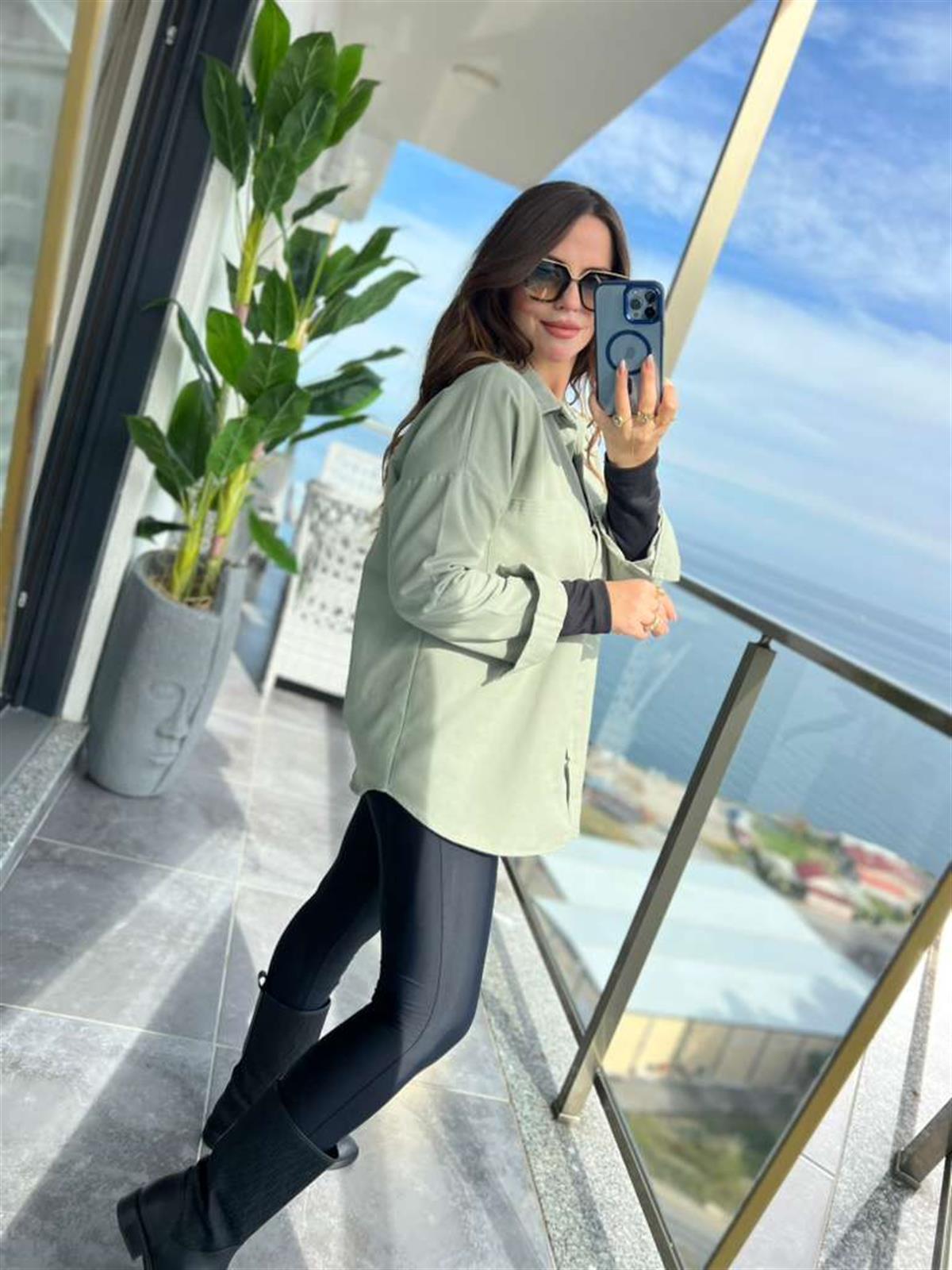 474 Gabardin Gömlek MİNT