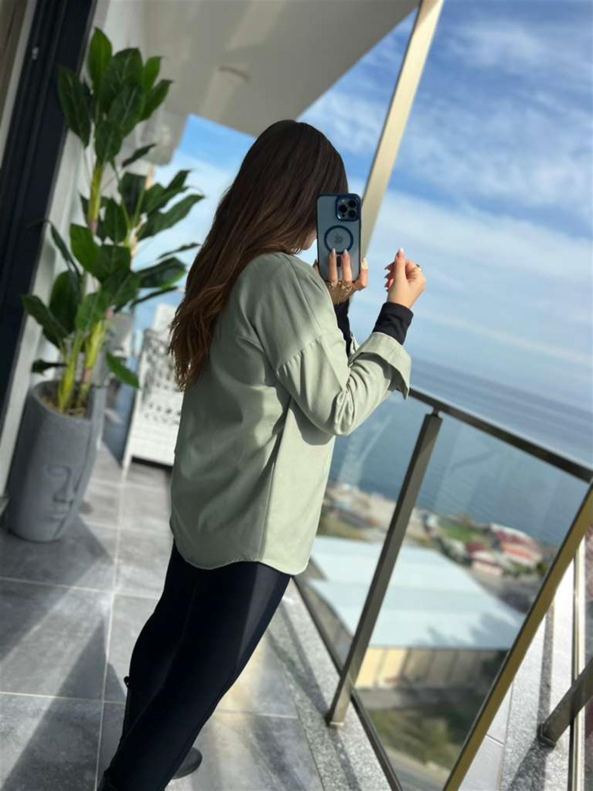 474 Gabardin Gömlek MİNT