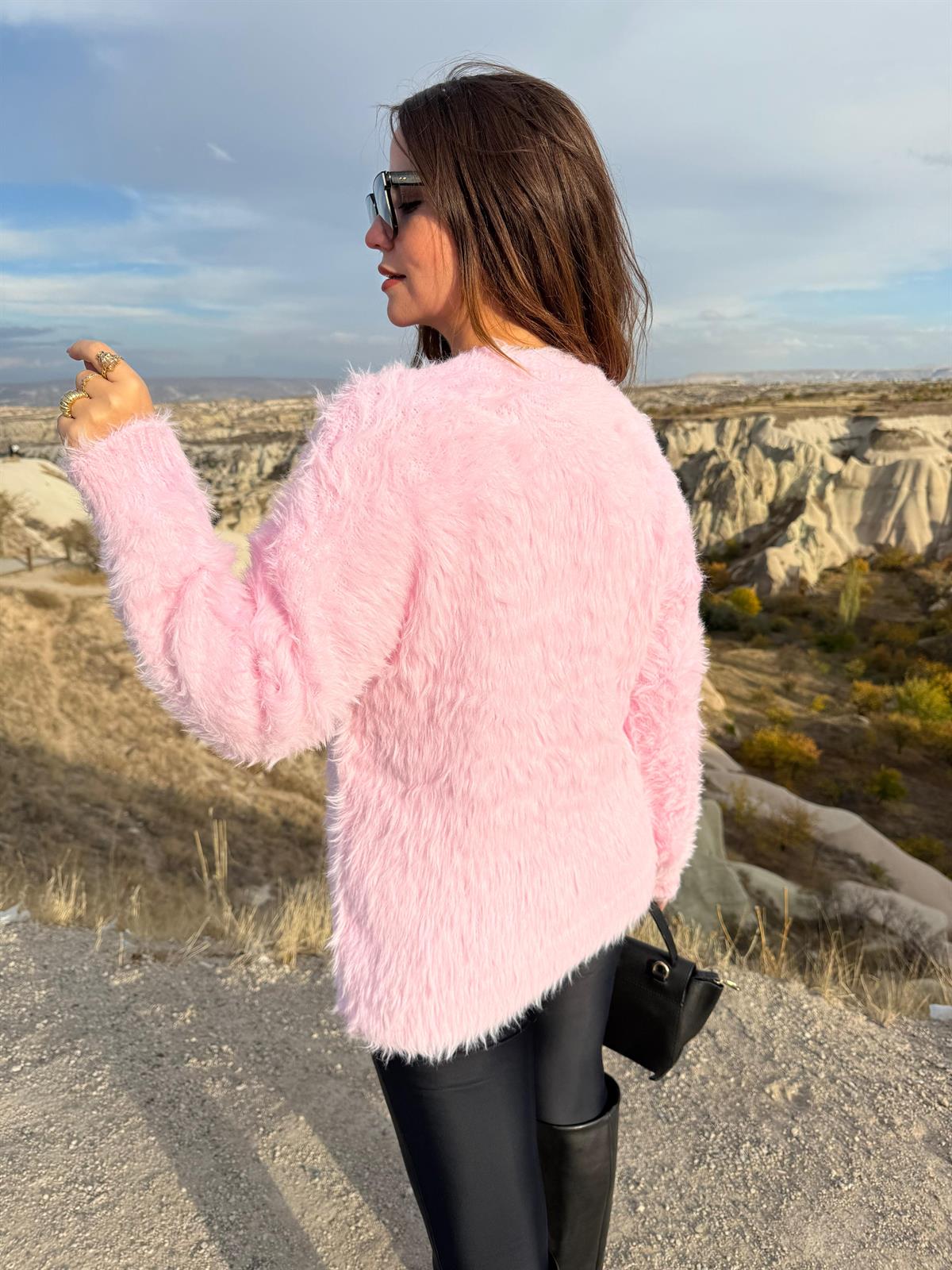 4880 Tüylü Kazak PEMBE