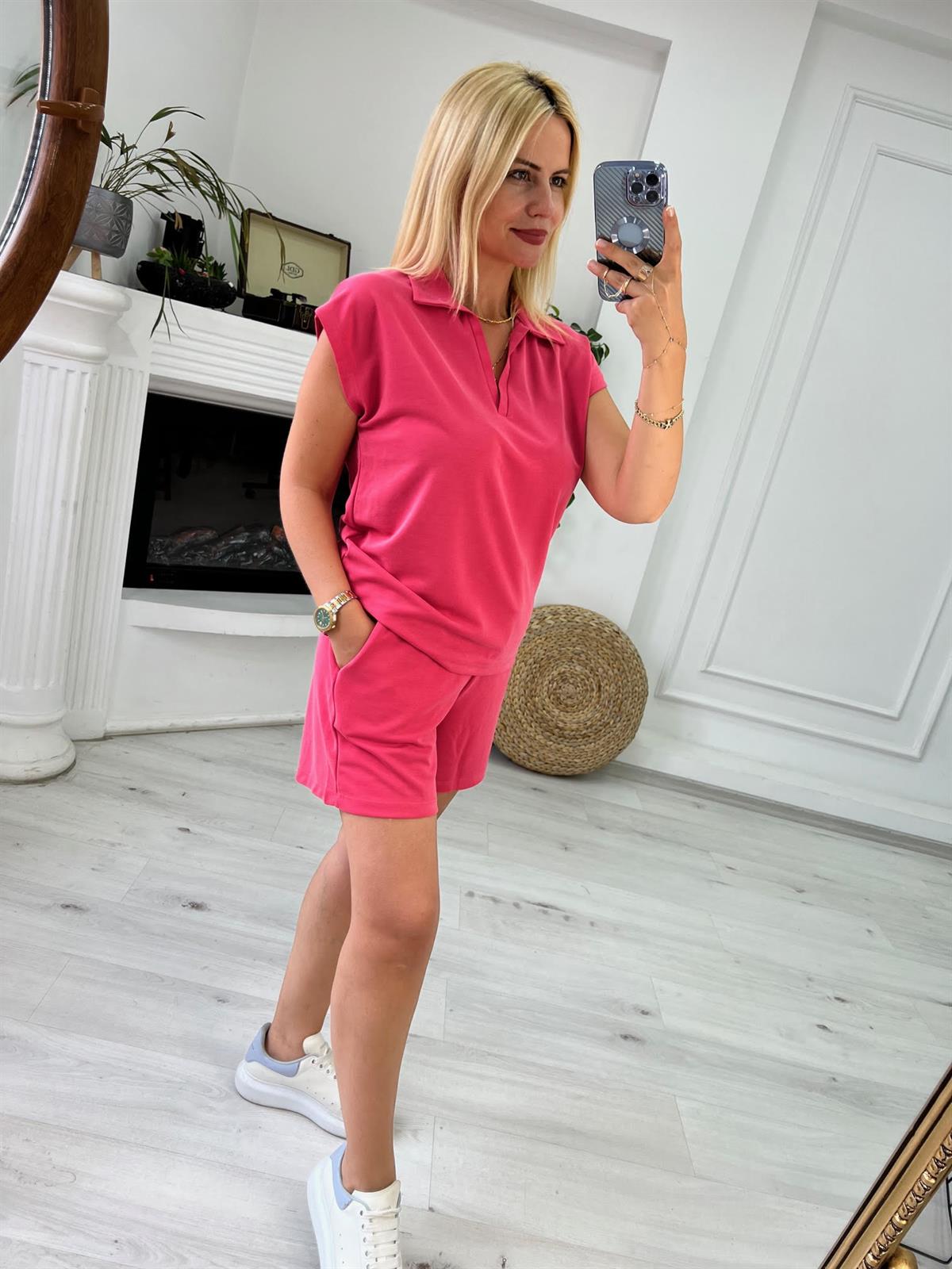4908 Şortlu Takım PEMBE