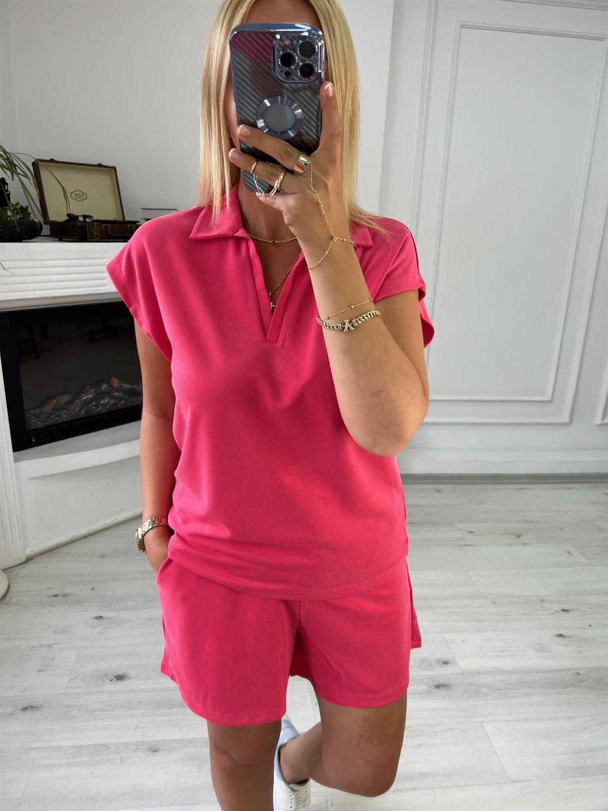 4908 Şortlu Takım PEMBE