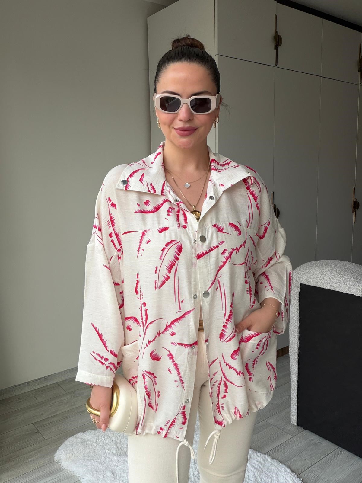 497 Tiril Ceket PEMBE