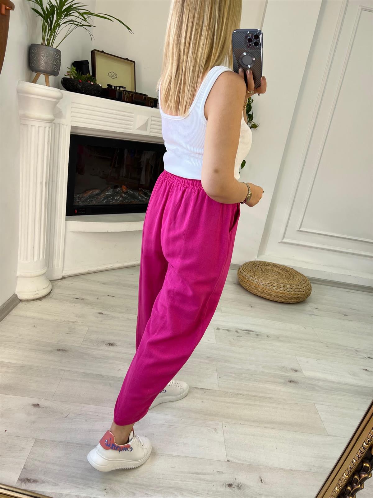 50460 Şalvar Pantolon FUŞYA