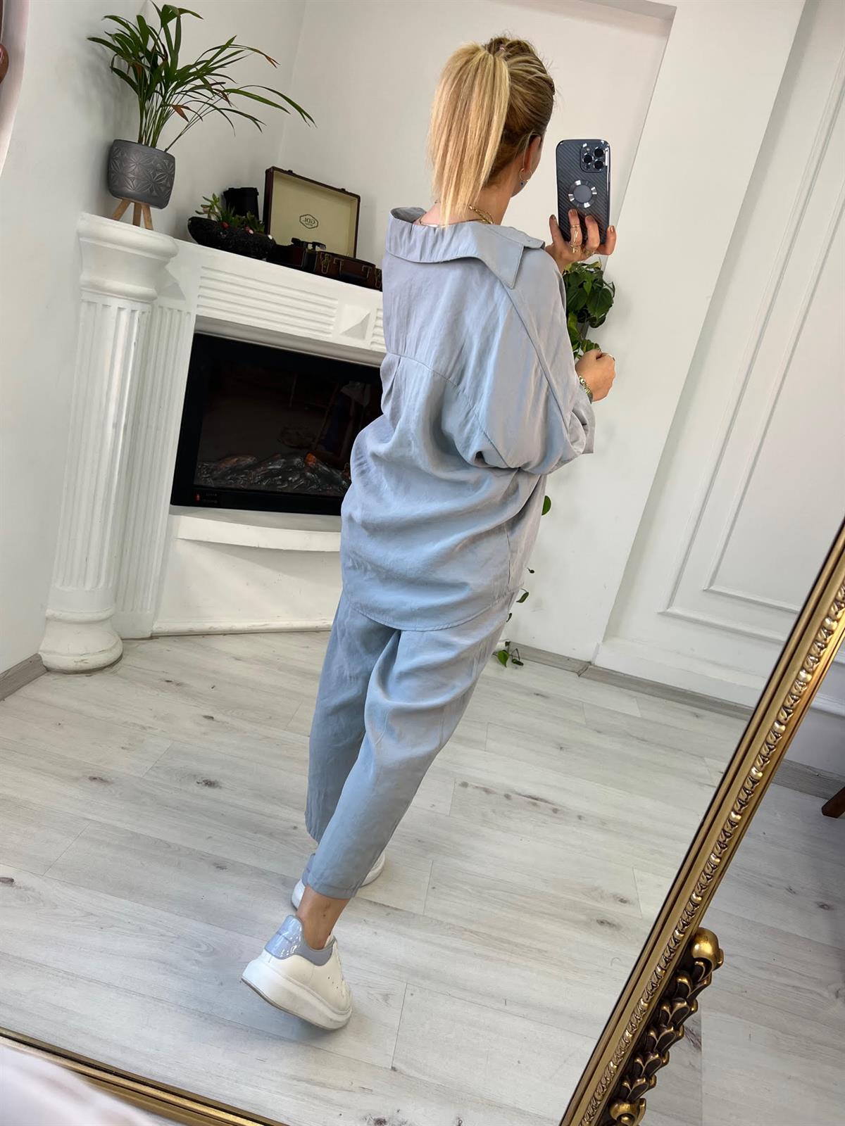 50838 Gömlek Pantolon Takım MİNT