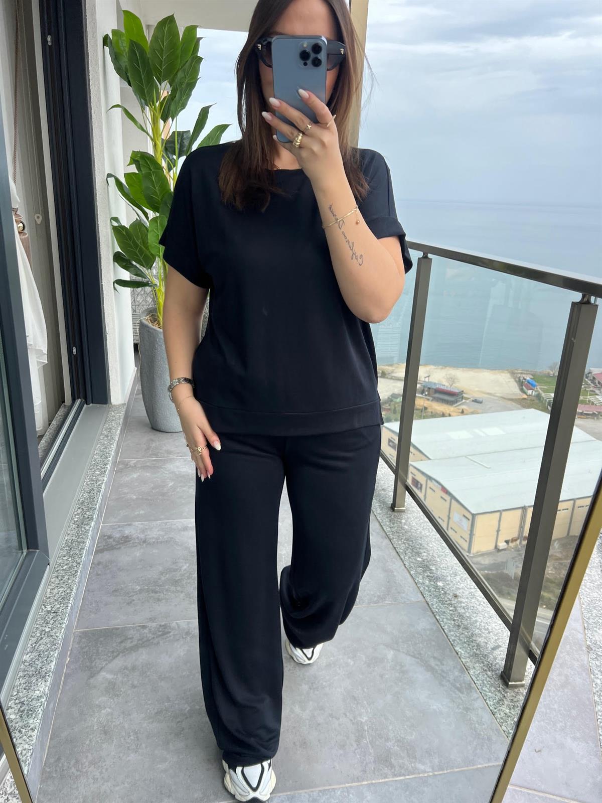 50904 Tshırt Pantalon Takım FÜME