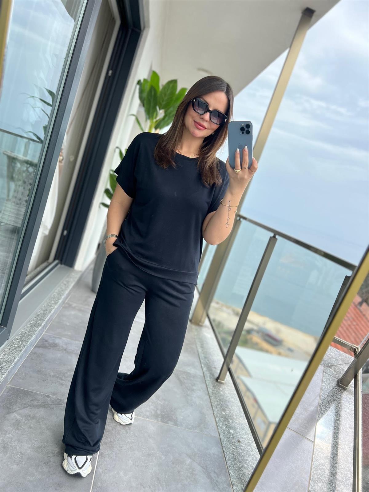 50904 Tshırt Pantalon Takım FÜME