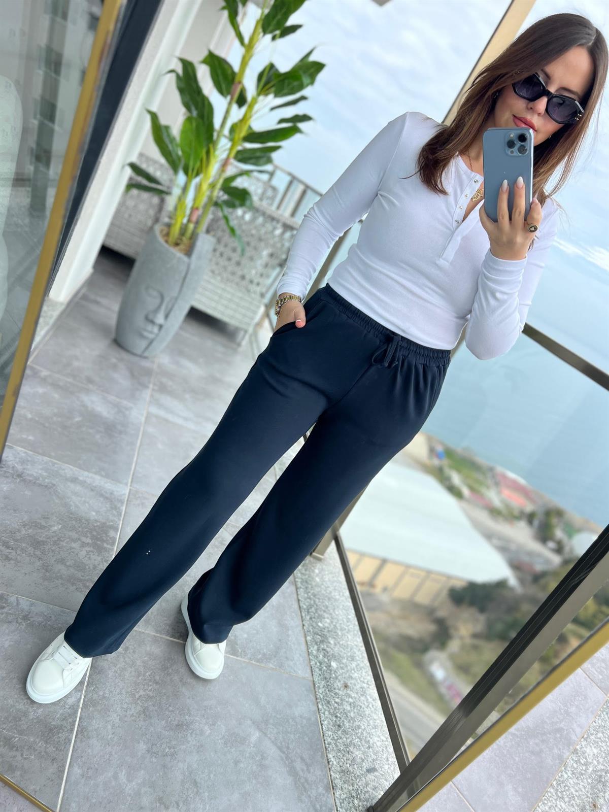 50921 Modal Pantalon FÜME