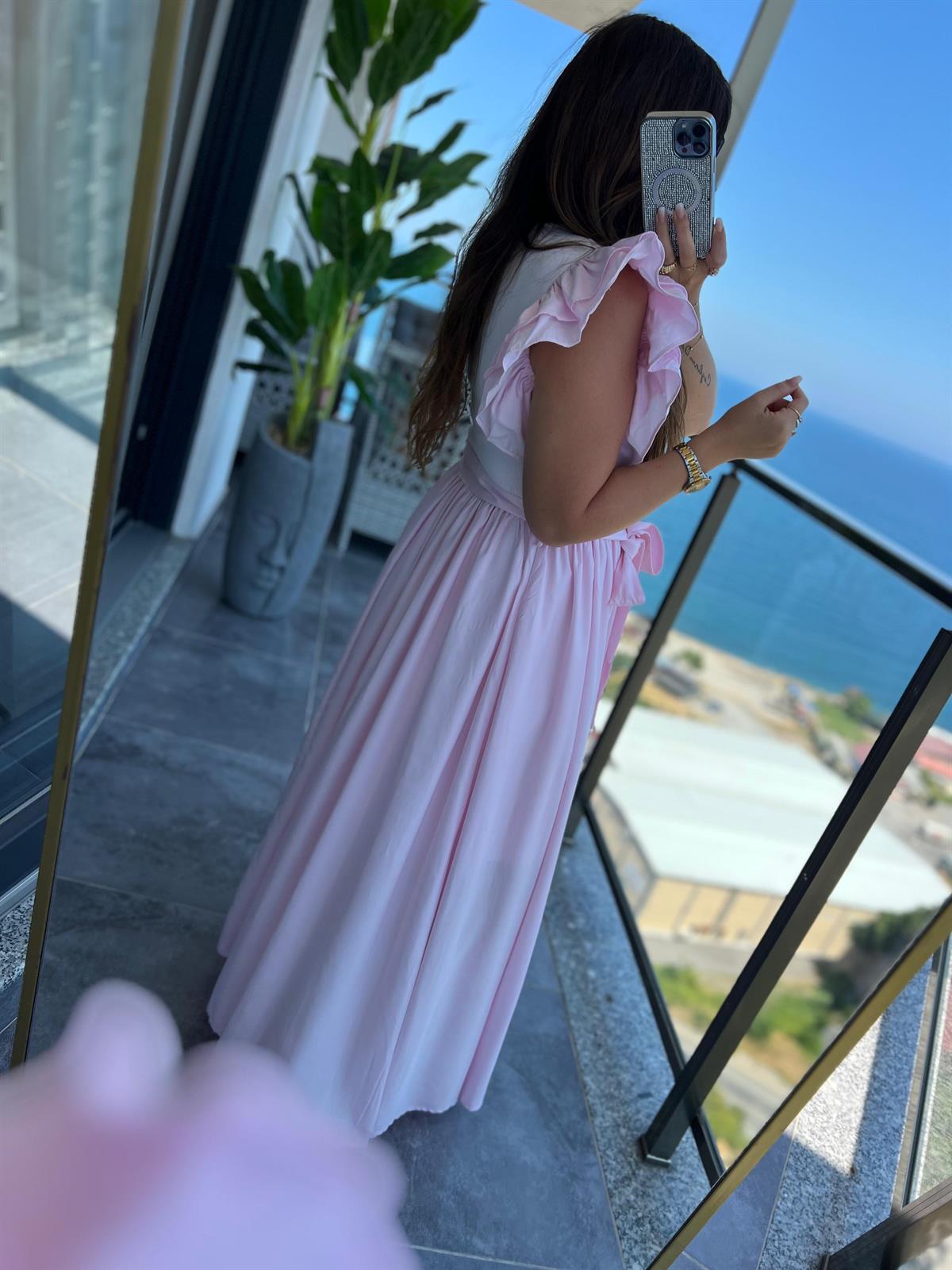 5172 Bellis Elbise PEMBE