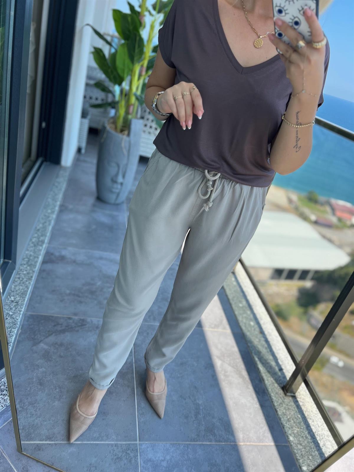 5285  Tensel Pantalon TAŞ