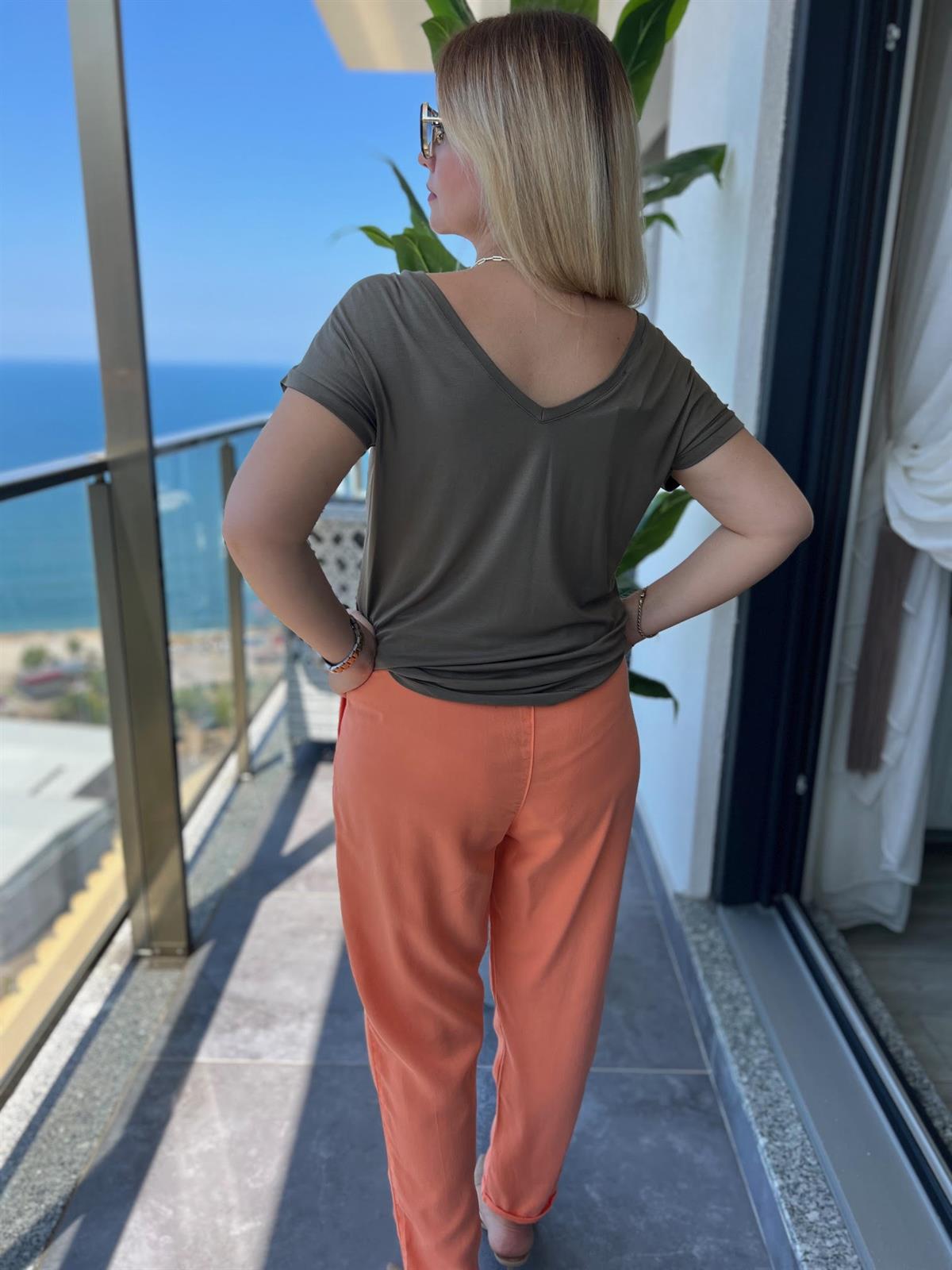 5285  Tensel Pantalon TURUNCU