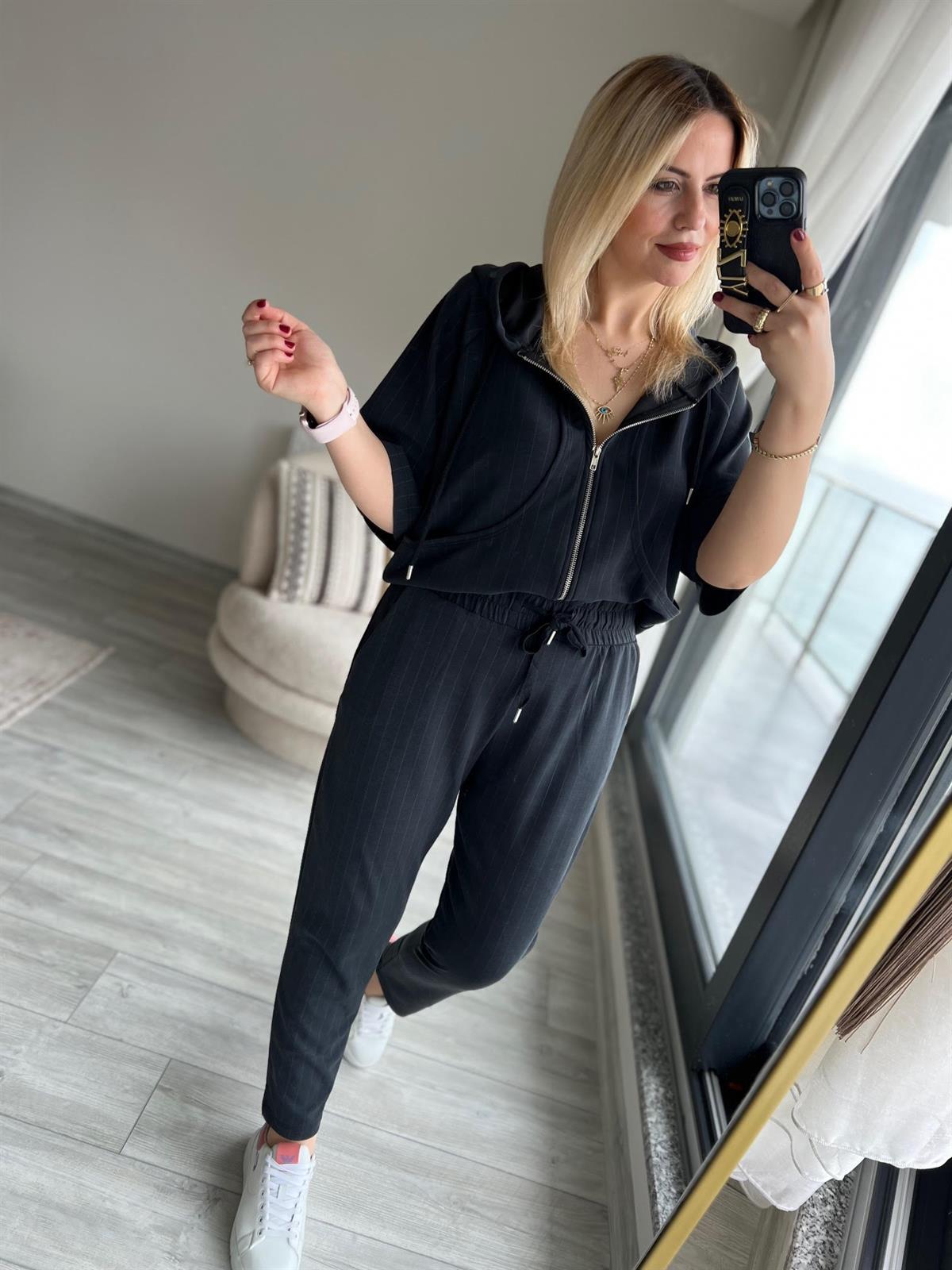 6150 Poplin Biyeli Yelek LACİVERT