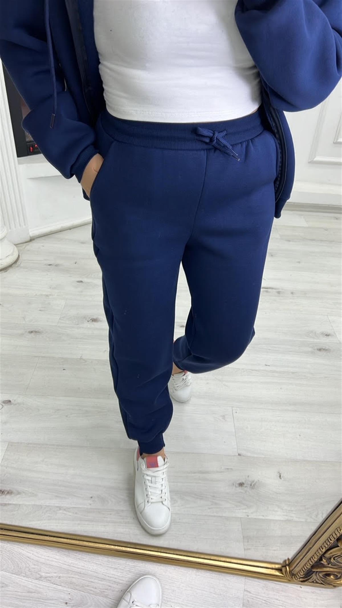 7014 U Paça 3 İplik Pantolon LACİVERT