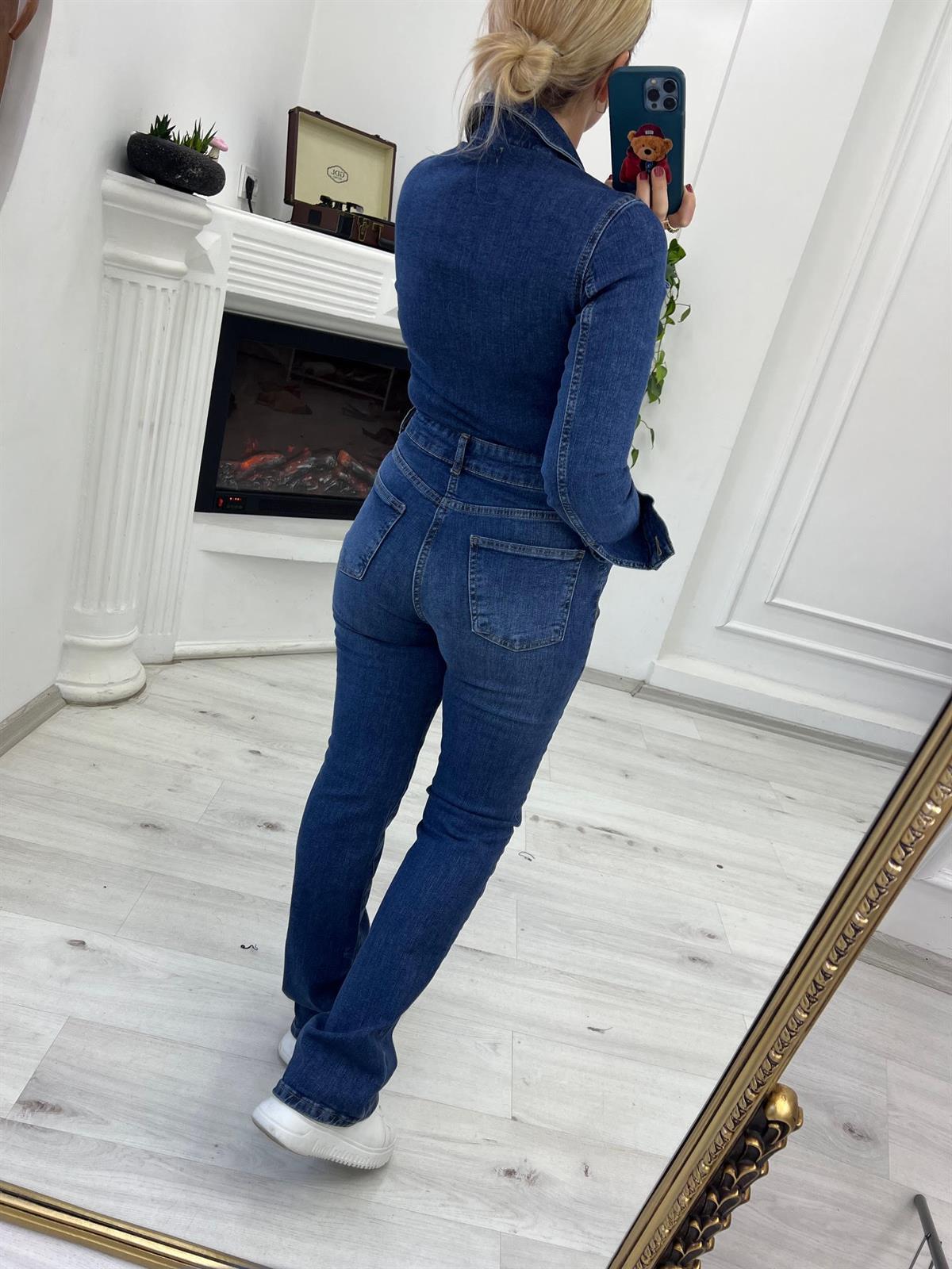 71401 Jean Tulum MAVİ