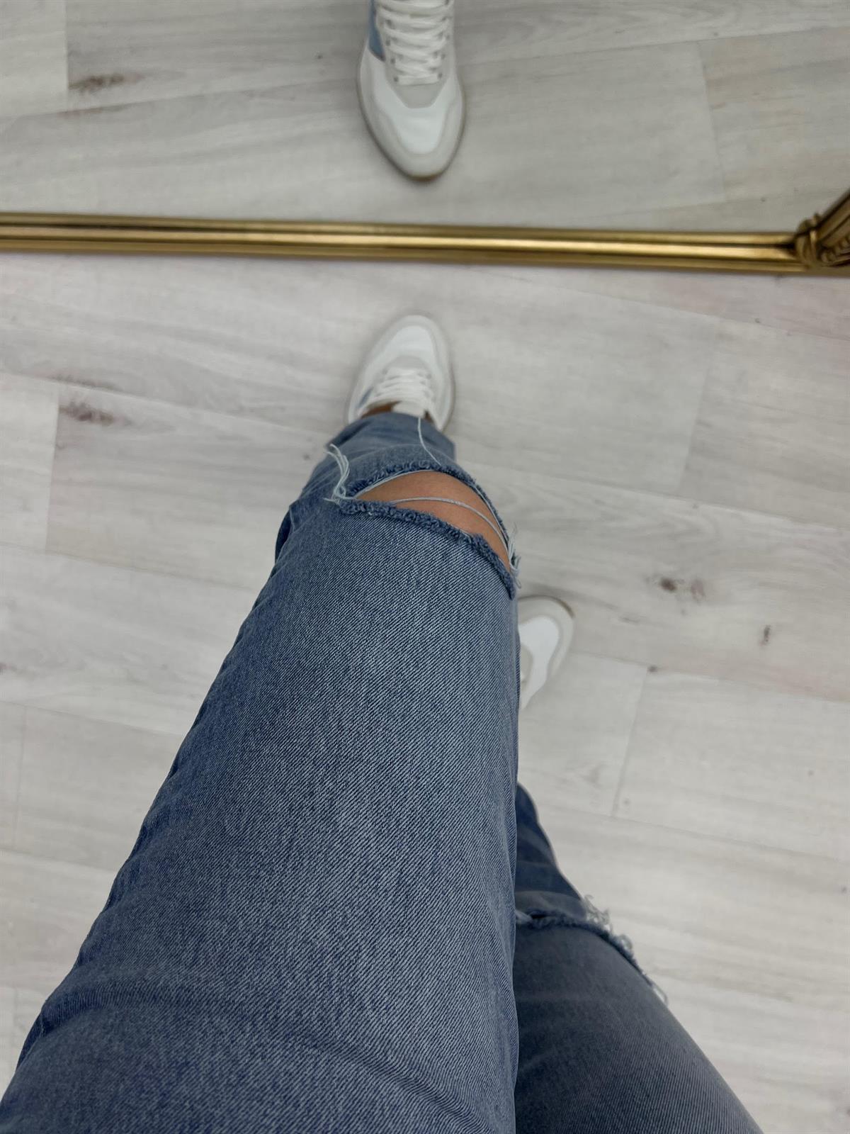 71440 Düşükbel Comfort Jean KOYU MAVİ
