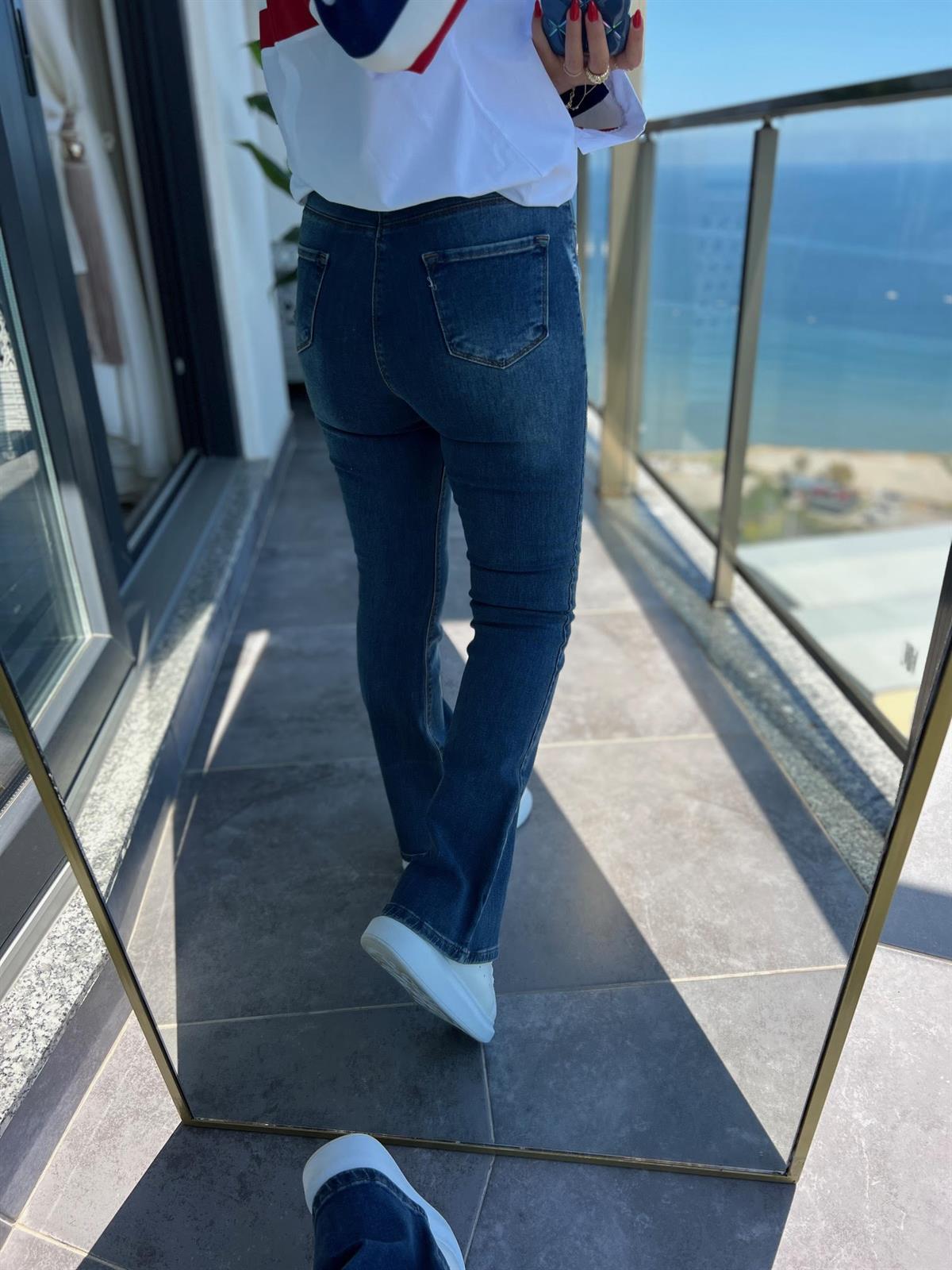 7741 İspanyol Pantalon MAVİ