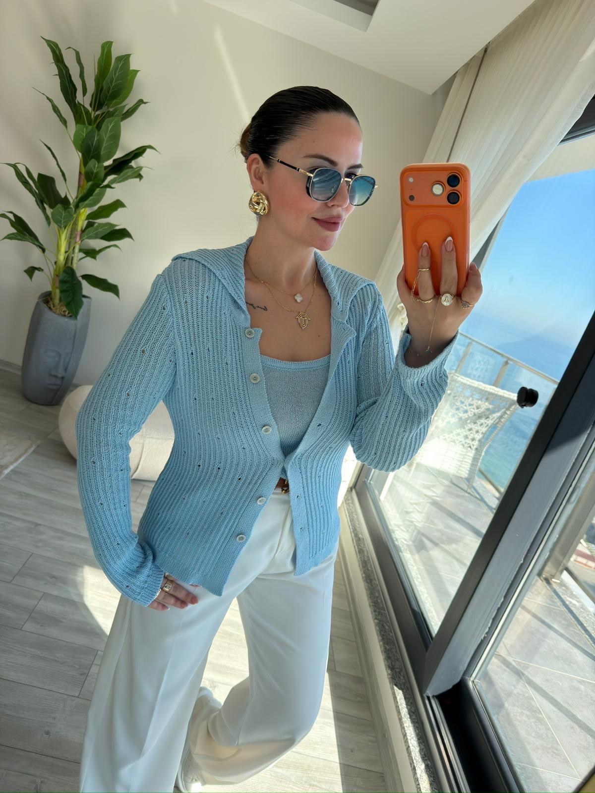 7813 Atletli İkili Takım BEBE MAVİ
