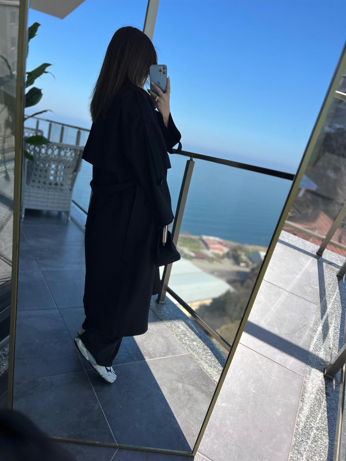 9476 Trench SİYAH