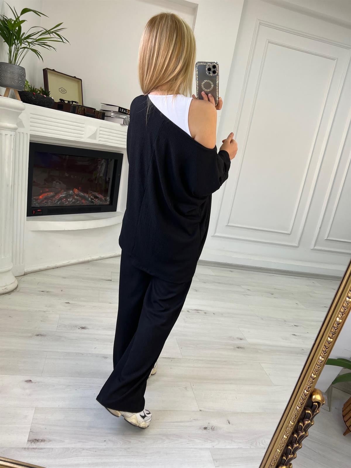 Bürümcük Armalı Takım SİYAH