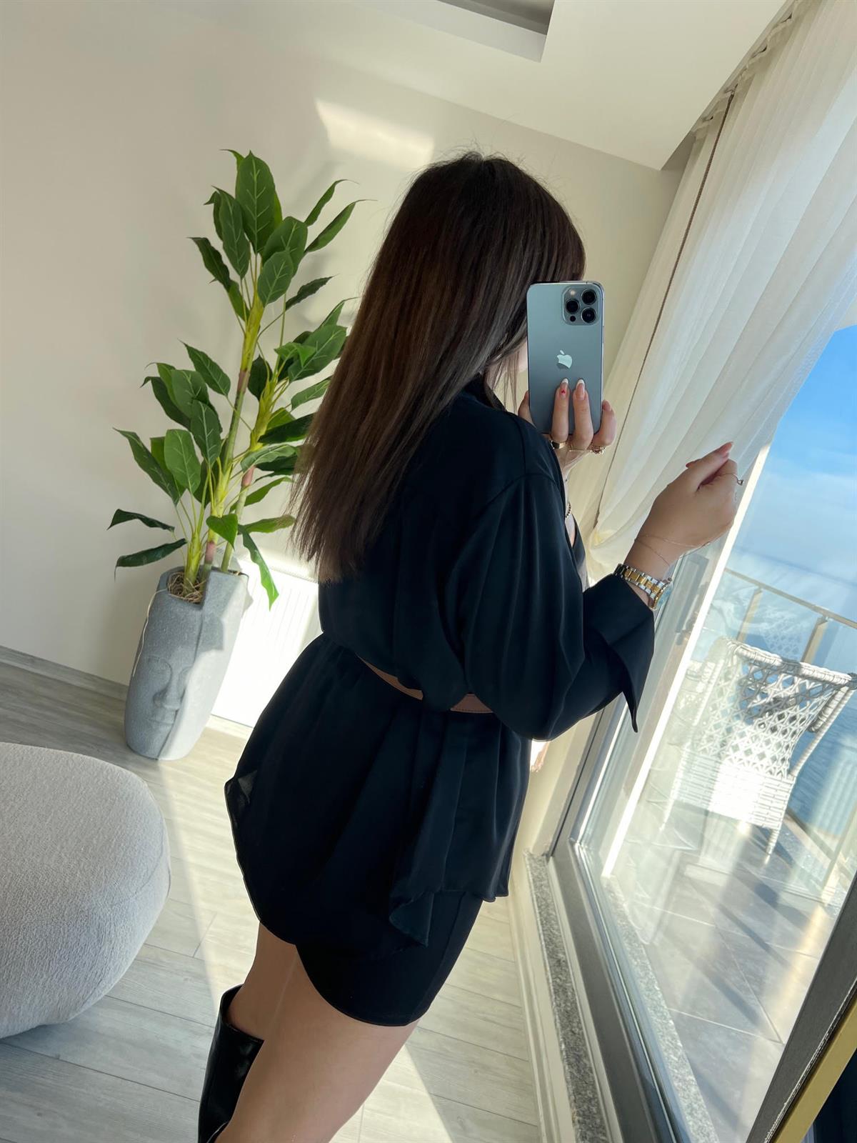 Çanta Detay İnce Deri Taba Kemer TABA