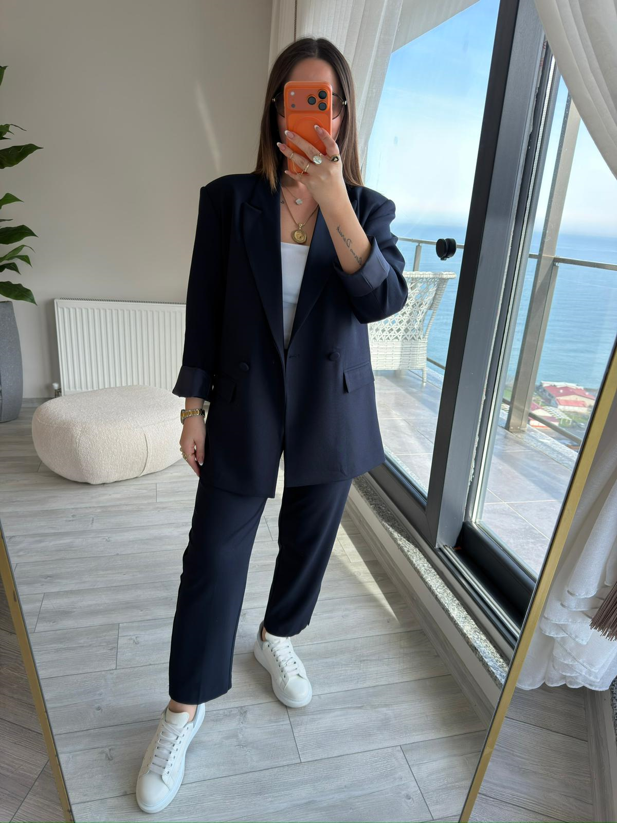 Pantalon Ceket Takım LACİVERT