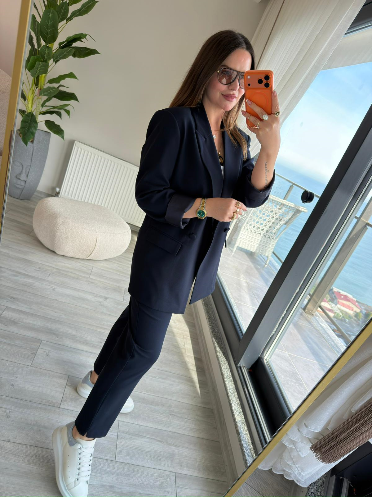 Pantalon Ceket Takım LACİVERT