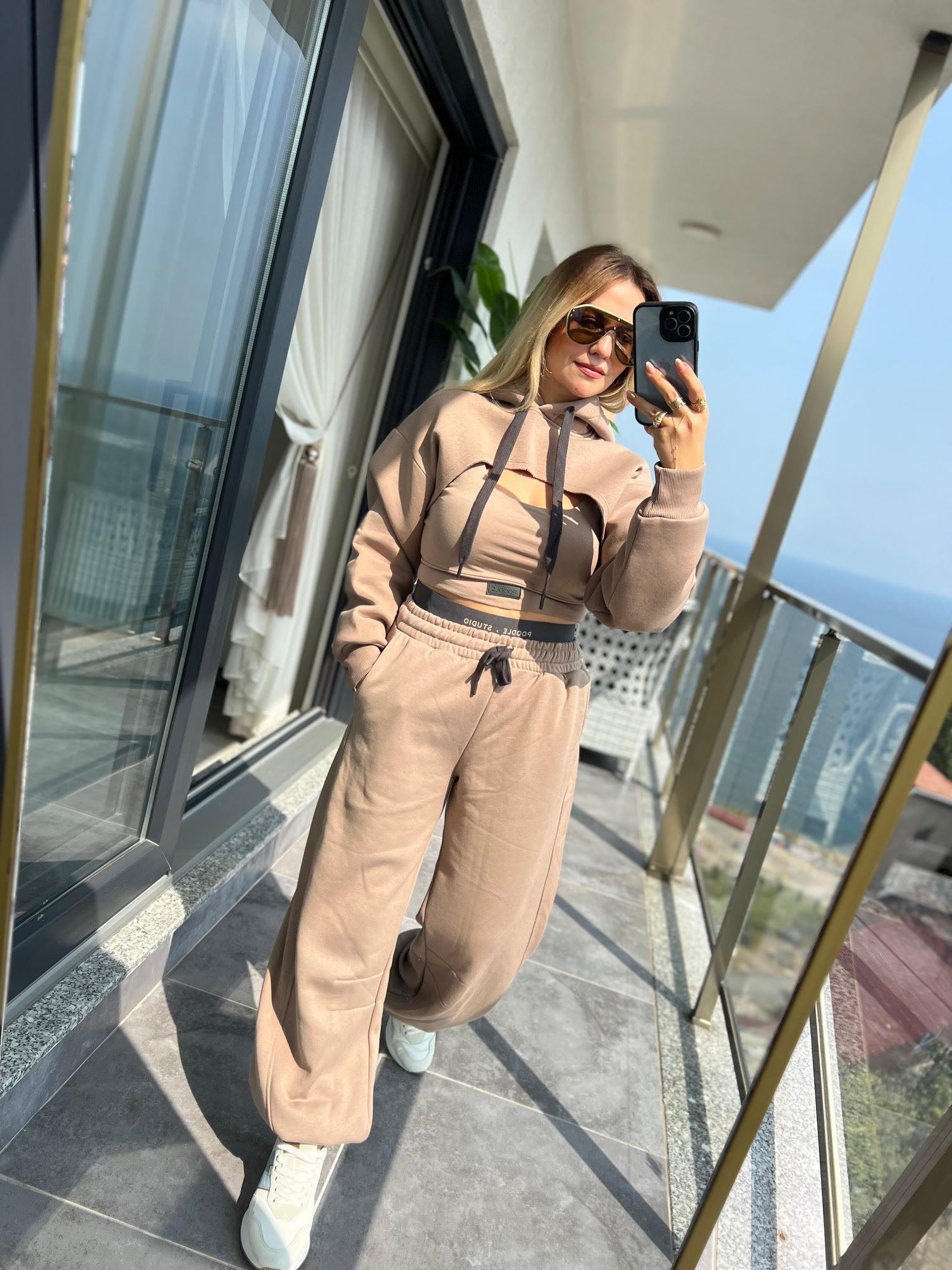 023 Tasarım 3lü Takım CAPPUCINO