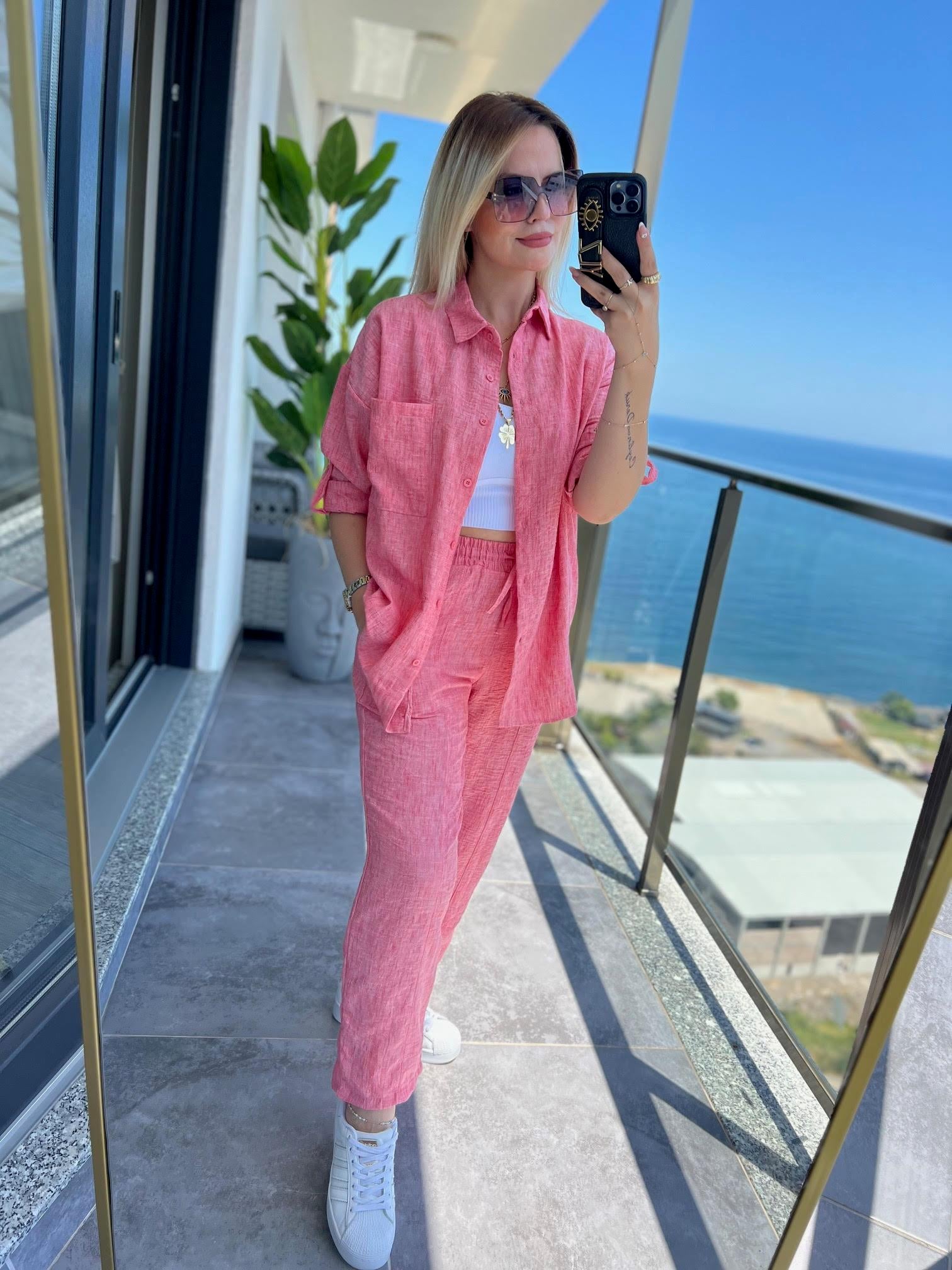 1061 Gömlekli Takım PEMBE
