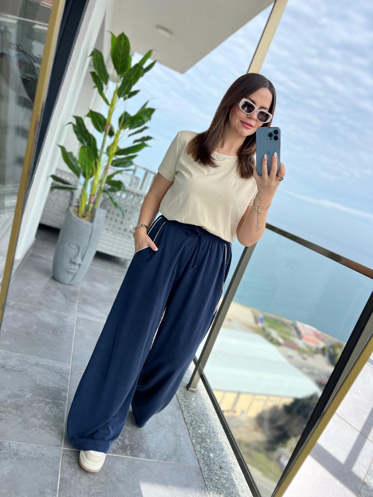 1137 Arabiye Pantolon LACİVERT