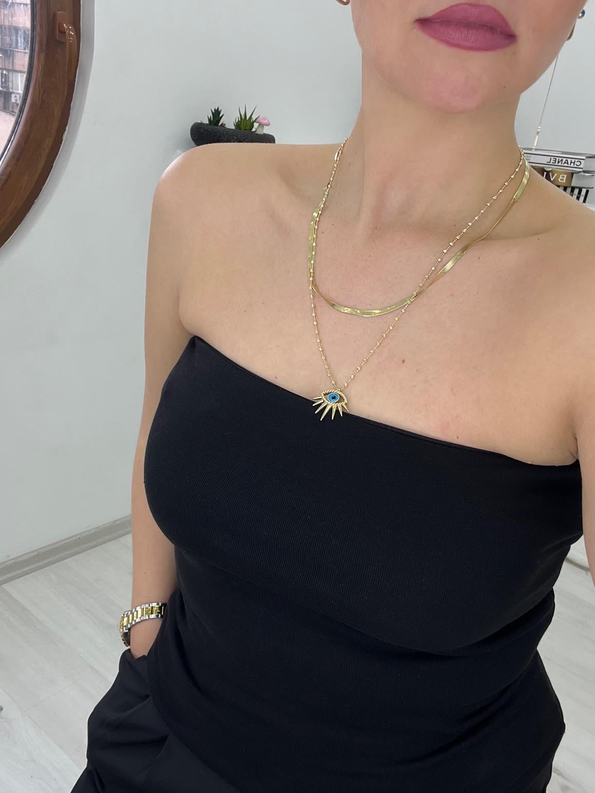 16068 Straplez Crop Atlet SİYAH