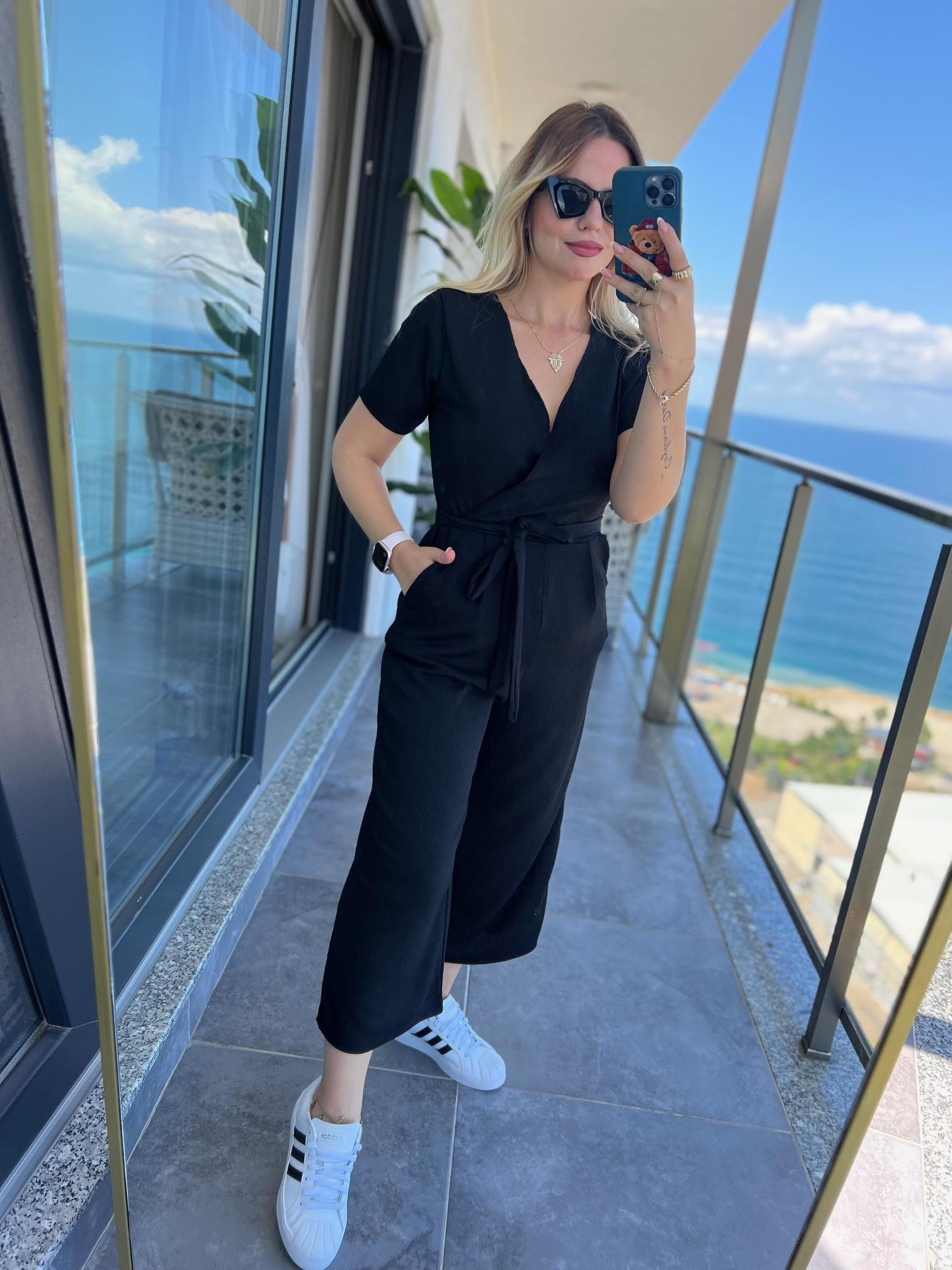 4188 Kruvaze Okyanus Tulum SİYAH