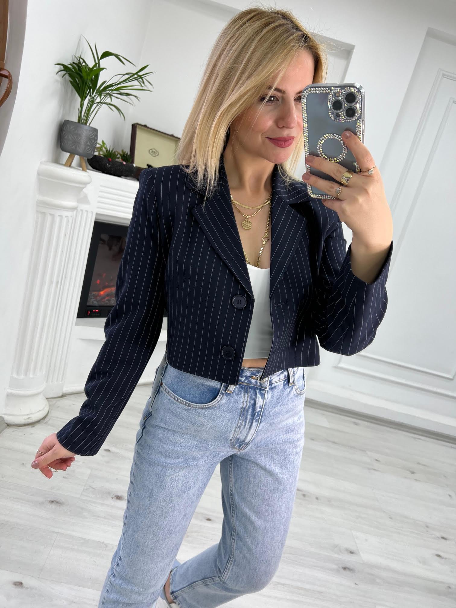 4783 Ceket LACİVERT