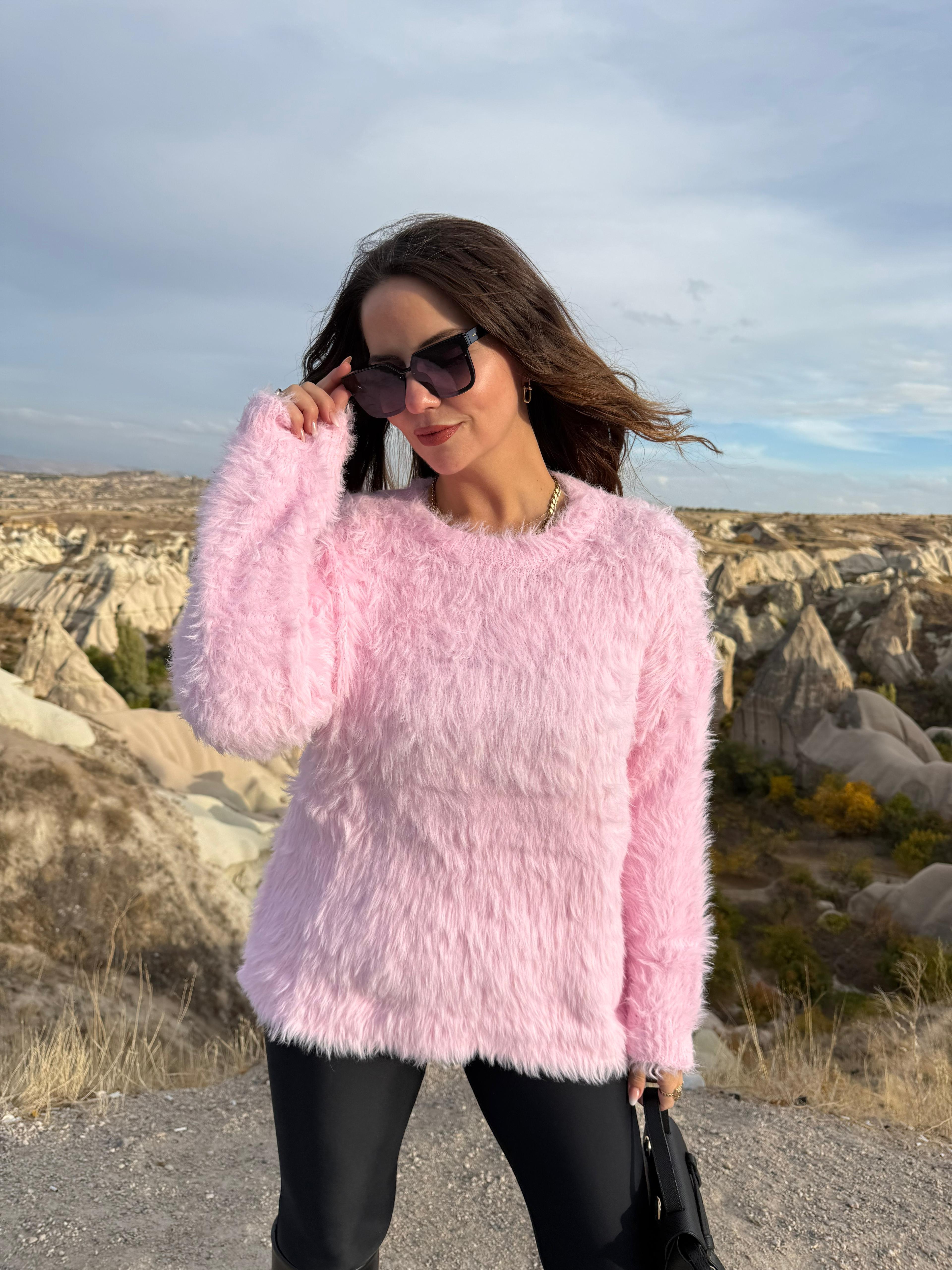 4880 Tüylü Kazak PEMBE
