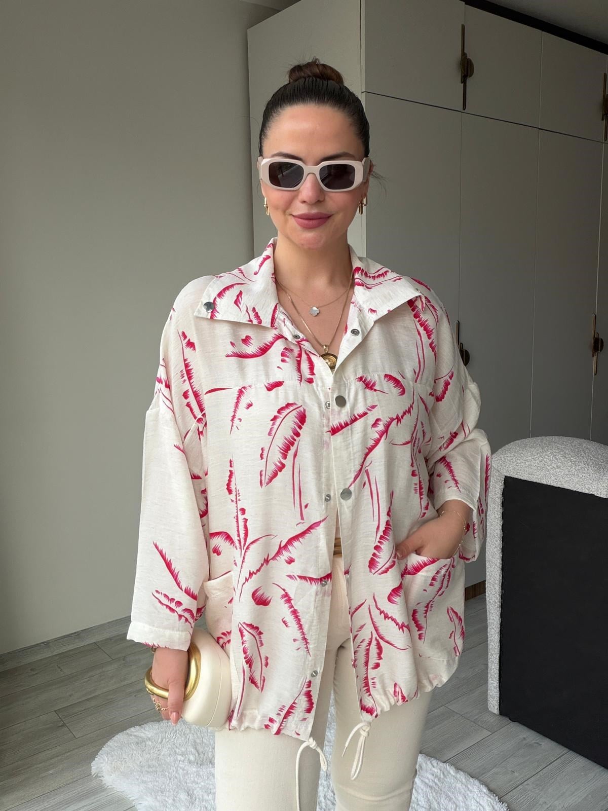 497 Tiril Ceket PEMBE