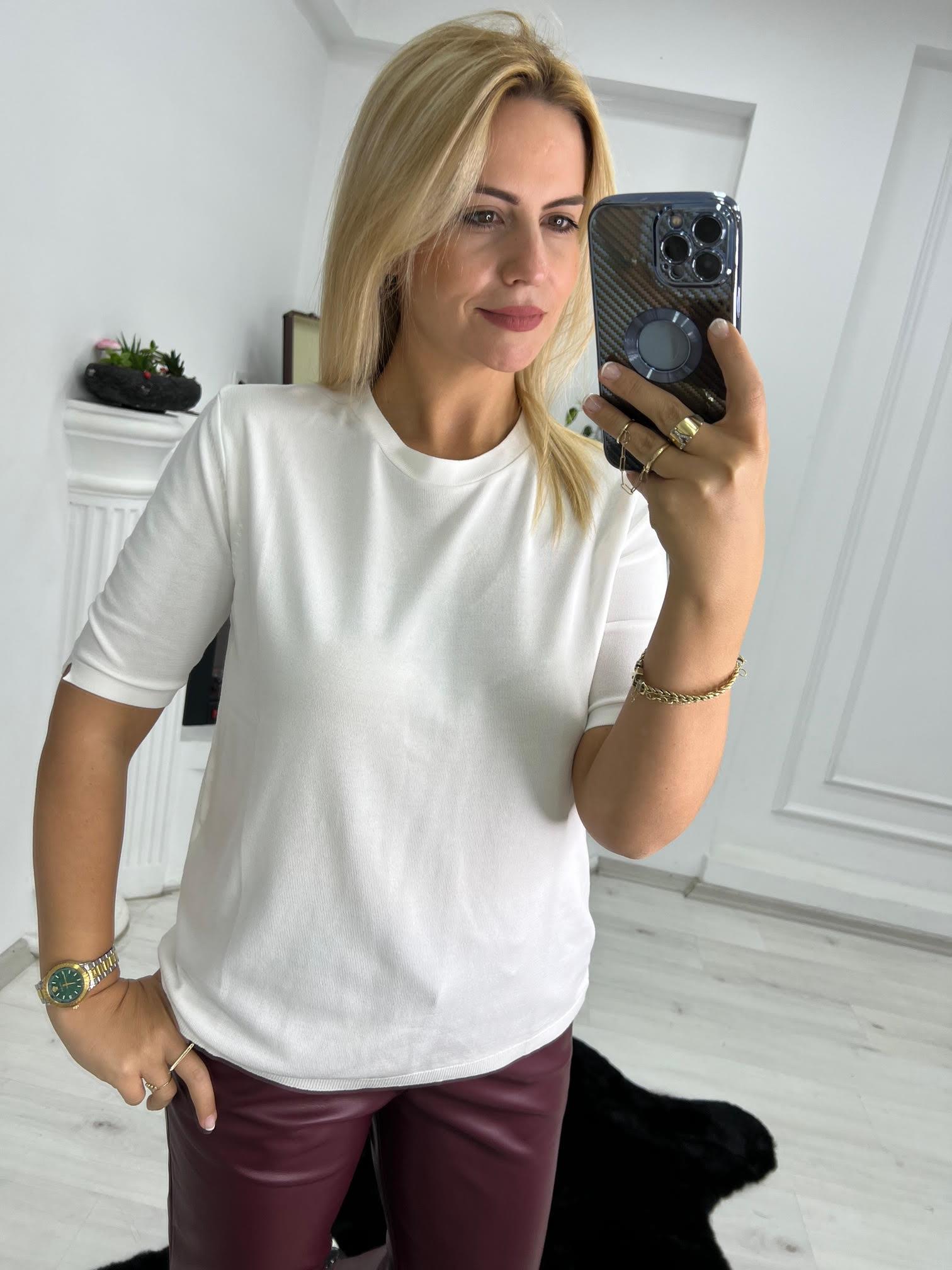 731 Balıkçı Yaka Triko BEYAZ