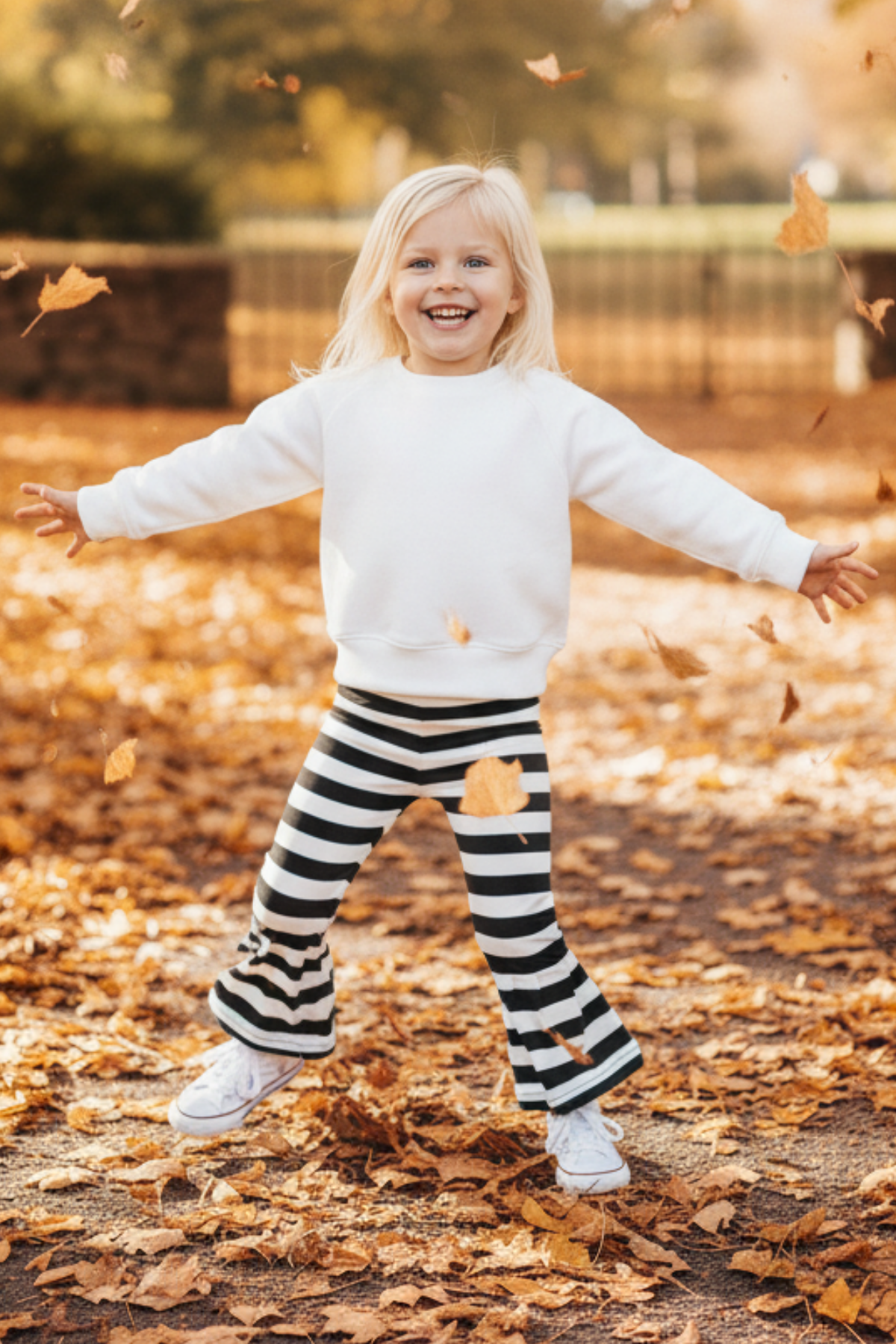 Parla Kids Kız Çocuk Çizgili Tayt, İNDİRİM – Parla Kids resmi ürün görseli