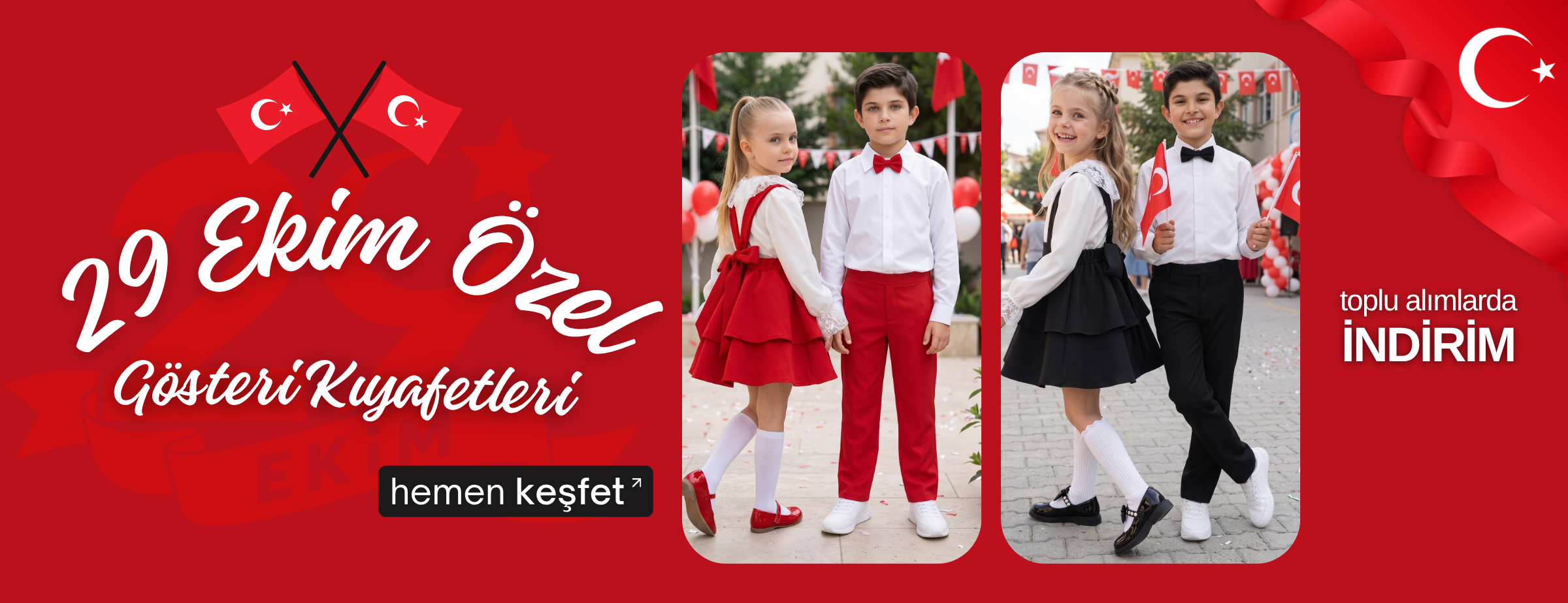 Parla Kids 29 Ekim özel gösteri kıyafetleri