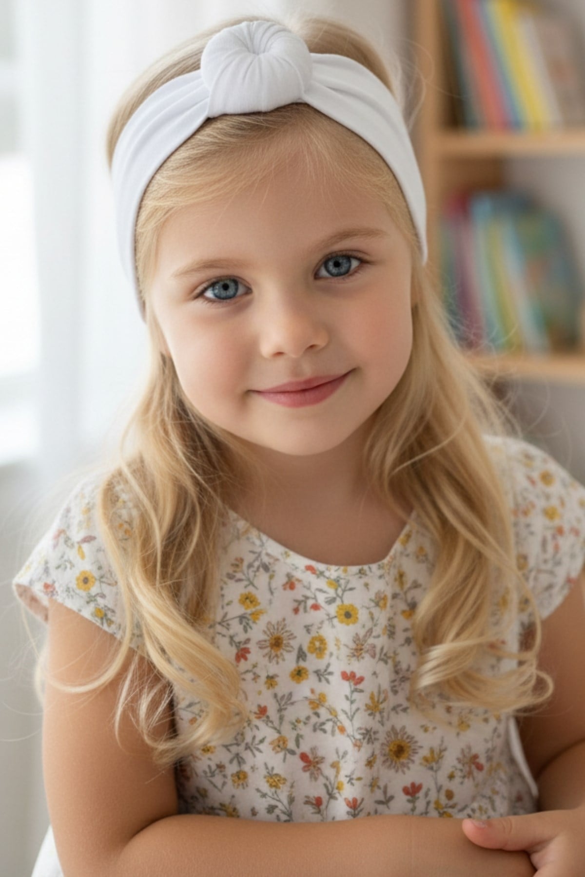 Parla Kids Kız Çocuk Bandana/Beyaz, İNDİRİM – Parla Kids resmi ürün görseli