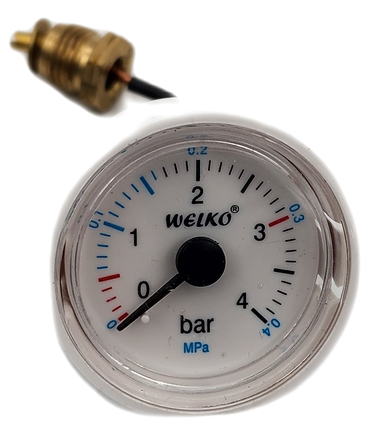 WELKO SPİRALLİ MANOMETRE