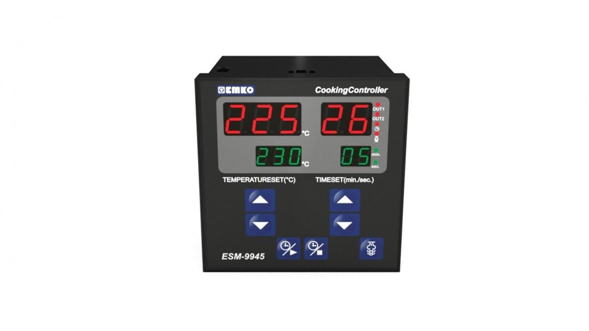EMKO ESM-9945 Buhar Çıkışlı Pişirme Kontrolörleri (96 X 96 mm )