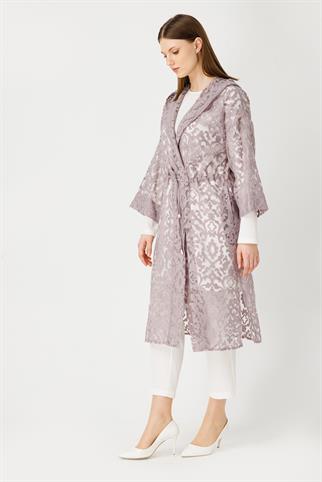 Müsemma Büyük Beden Alkım Hırka 24YHRK-MUS0002