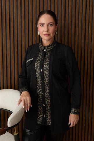 Müsemma Büyük Beden Almila Gömlek 26KGML-MUS0005