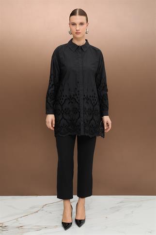 Müsemma Büyük Beden Alya Gömlek 26KGML-MUS0001