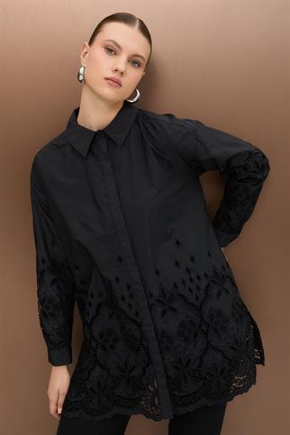 Müsemma Büyük Beden Alya Gömlek 26KGML-MUS0001