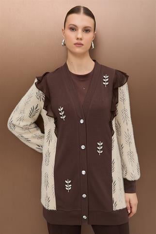 Müsemma Büyük Beden Anka Hırka 26KHRK-MUS0001