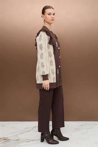 Müsemma Büyük Beden Anka Hırka 26KHRK-MUS0001