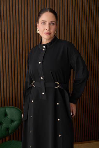 Müsemma Büyük Beden Arzu Elbise 26KELB-MUS0008