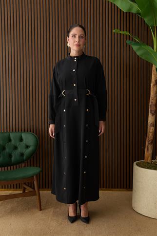 Müsemma Büyük Beden Arzu Elbise 26KELB-MUS0008