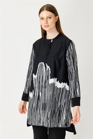 Müsemma Büyük Beden Asel Gömlek 24YGML-MUS0001