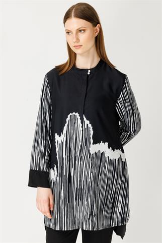 Müsemma Büyük Beden Asel Gömlek 24YGML-MUS0001