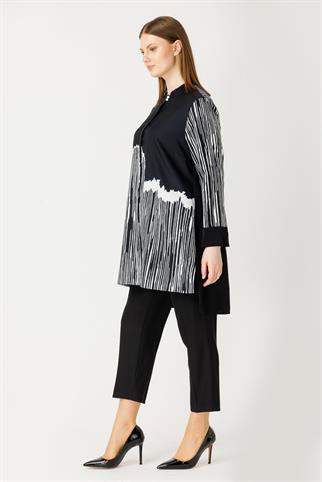 Müsemma Büyük Beden Asel Gömlek 24YGML-MUS0001